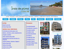Tablet Screenshot of praiadepiuma.com.br